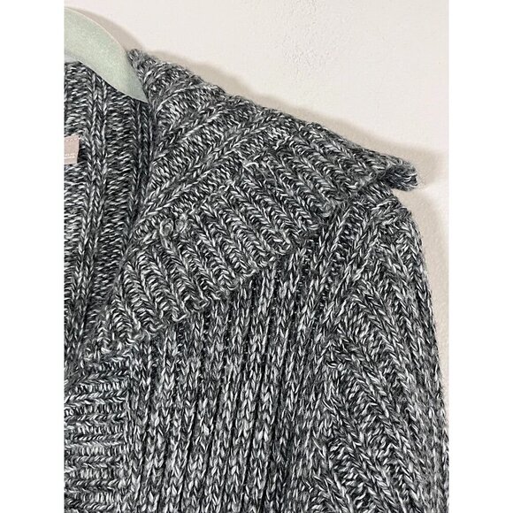 Kim Rogers Knit Duster Sweater L Green Boho Western Classic Preppy Retro Office - Picture 7 of 13